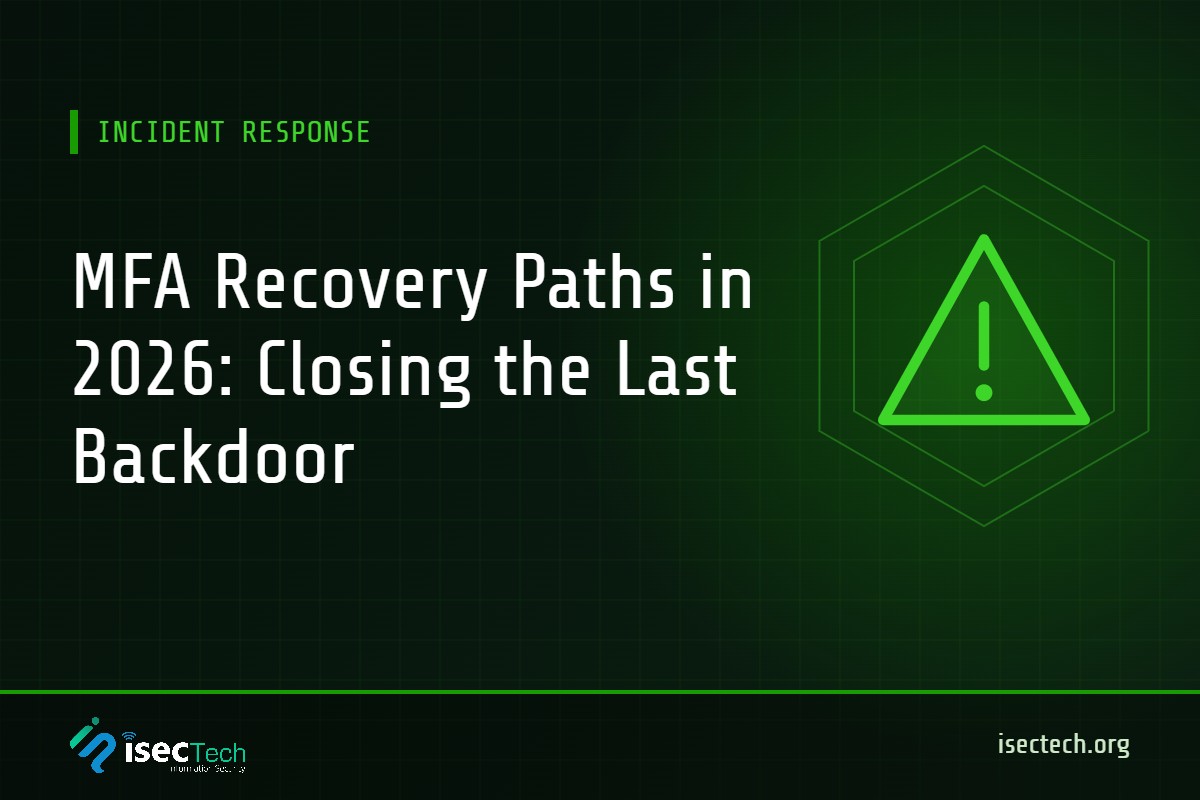 MFA Recovery Paths in 2026: Closing the Last Backdoor