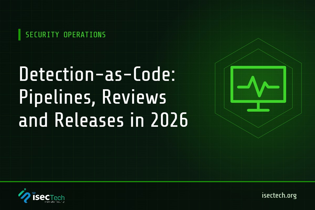 Detection-as-Code: Pipelines, Reviews and Releases in 2026